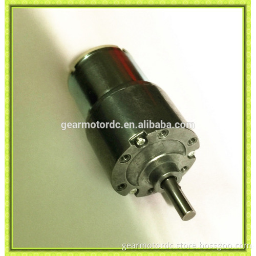 12v low rpm 50mm diameter reversible high torque dc gear motor